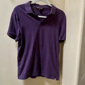 Michael Kors men’s purple polo shirt
